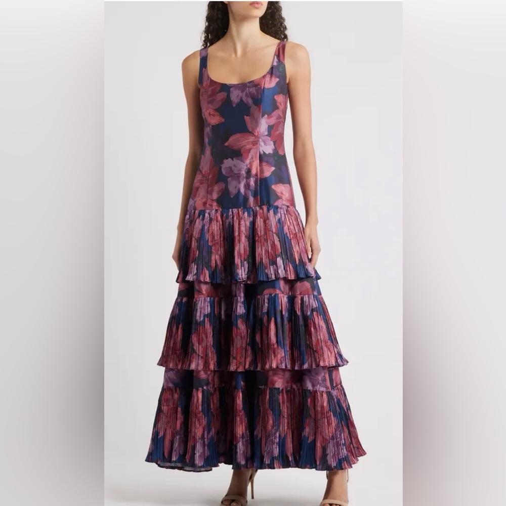 Hutch Luna Floral Print Sleeveless Dress- Size 10